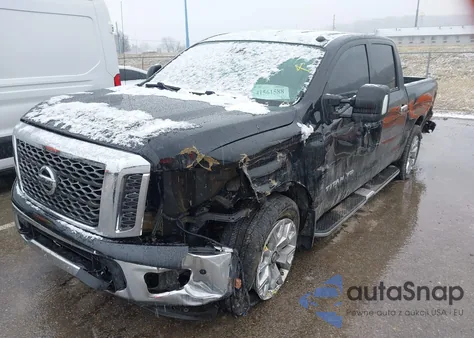 2018 Nissan Titan Sv из США, поврежденный, VIN 1N6AA1E53JN502515